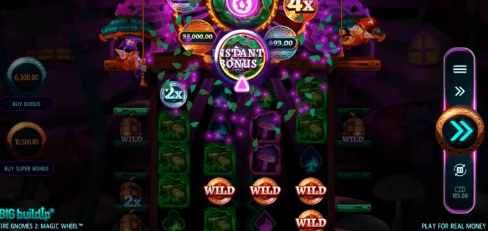 Fire Gnomes 2 Magic Wheel - magic wheel sa aksyon