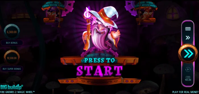 Fire Gnomes 2 Magic Wheel - pagsisimula ng bonus game